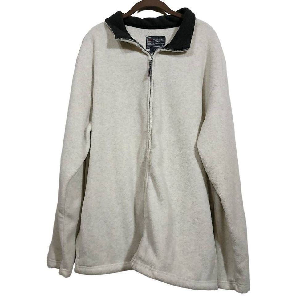 Free Tech Fleece Jacket Size Xl Full Zip Mens Fall Winter Coat Long Sleeve  